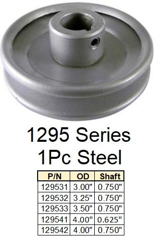 Steel 1 Piece Pulleys