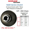 Noram 1600 Series Racing Clutch