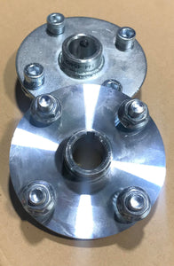 4 Bolt Steel Rear Hub 1.0" Axle