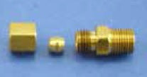 Throttle & Brake Fitting (Brass)