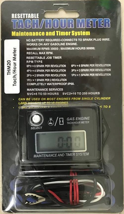 Max RPM Tachometer